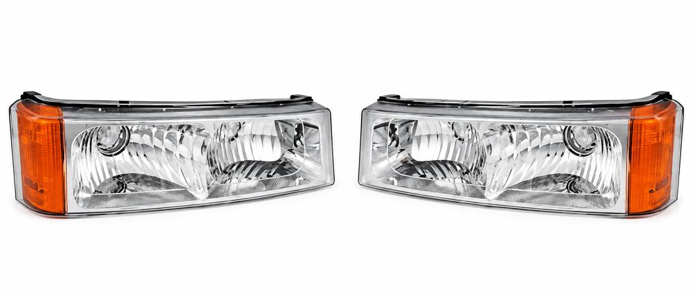 2003–2007 Classic Chevrolet Silverado Bumper Parking / Turn Signal Light Set