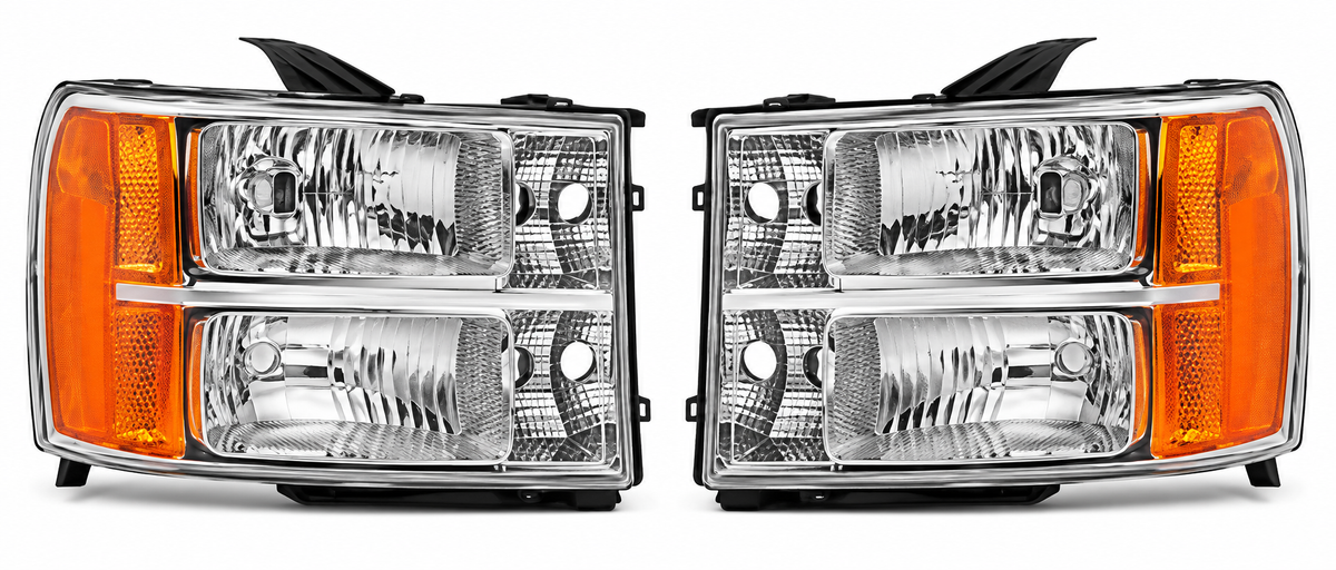 2007–2013 GMC Sierra OEM-Style Headlight Set