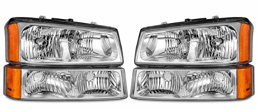 2003–2007 Classic Chevrolet Silverado OEM-Style Headlight Set