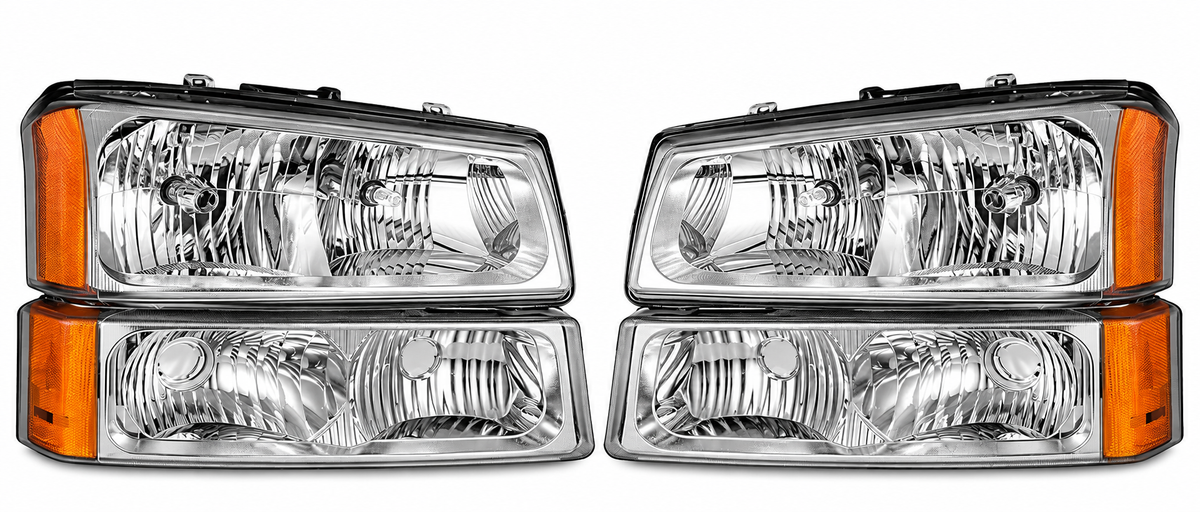 2003–2007 Classic Chevrolet Silverado OEM-Style Headlight Set