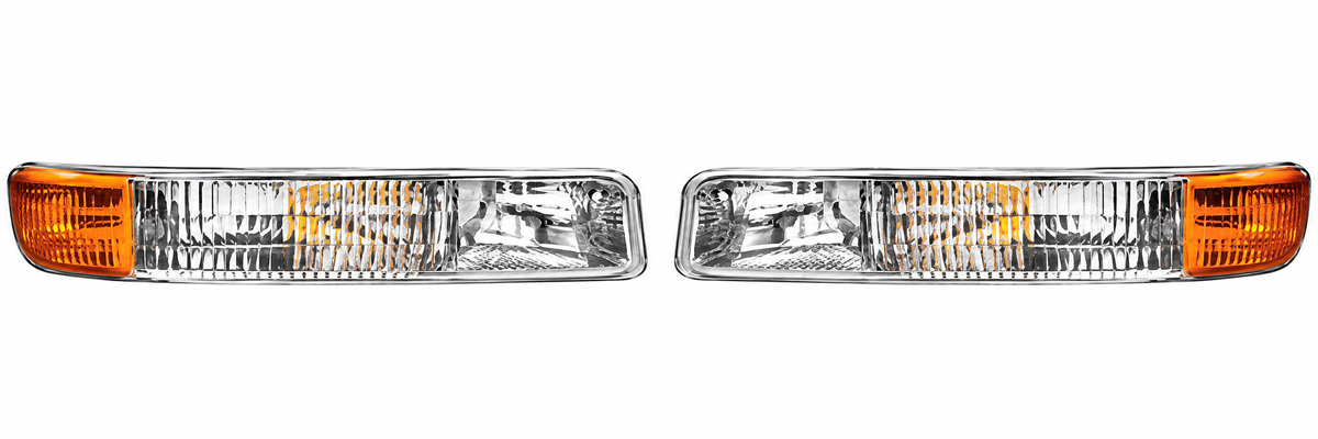 1999–2002 Chevrolet Silverado Bumper Parking / Turn Signal Light Set
