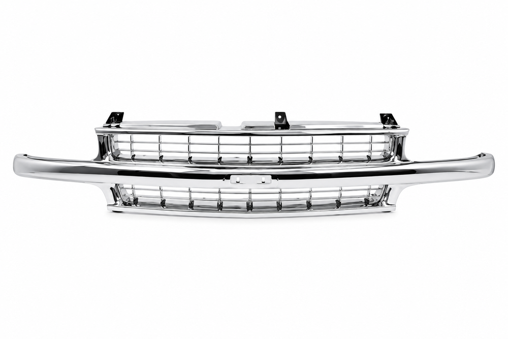 1999–2002 Chevrolet Silverado 1500 Chrome Grille Assembly