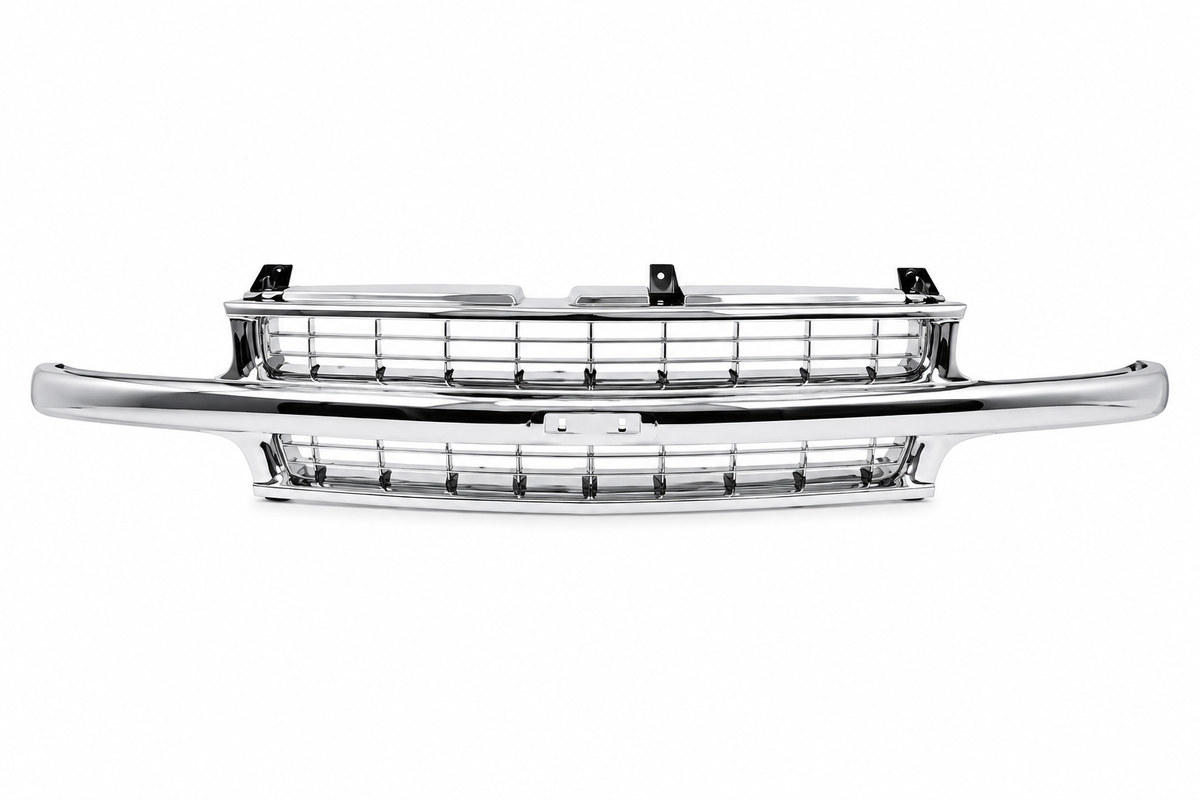 1999–2002 Chevrolet Silverado 1500 Chrome Grille Assembly
