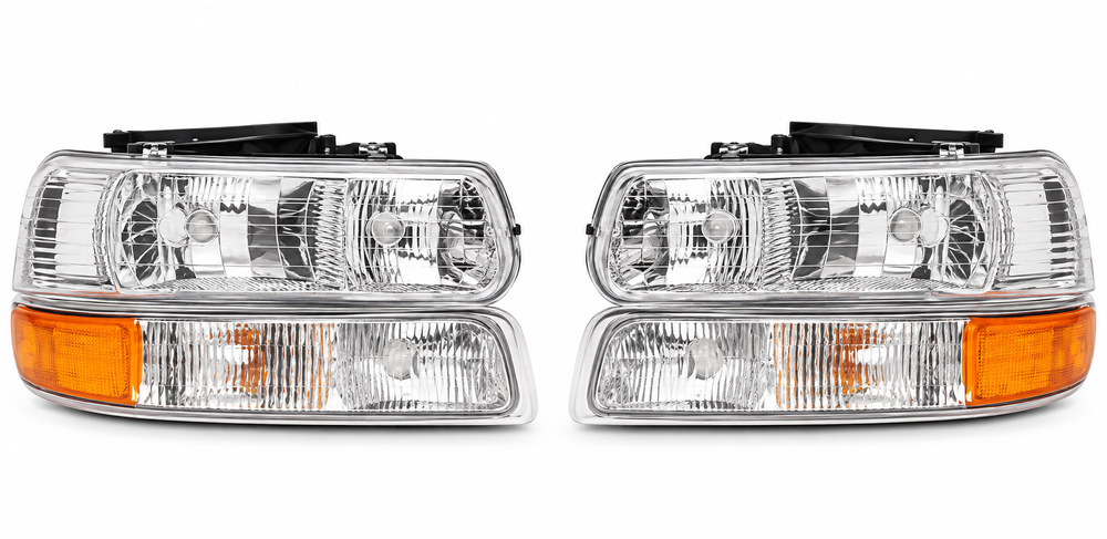 1999–2002 Chevrolet Silverado OEM-Style Headlight Set