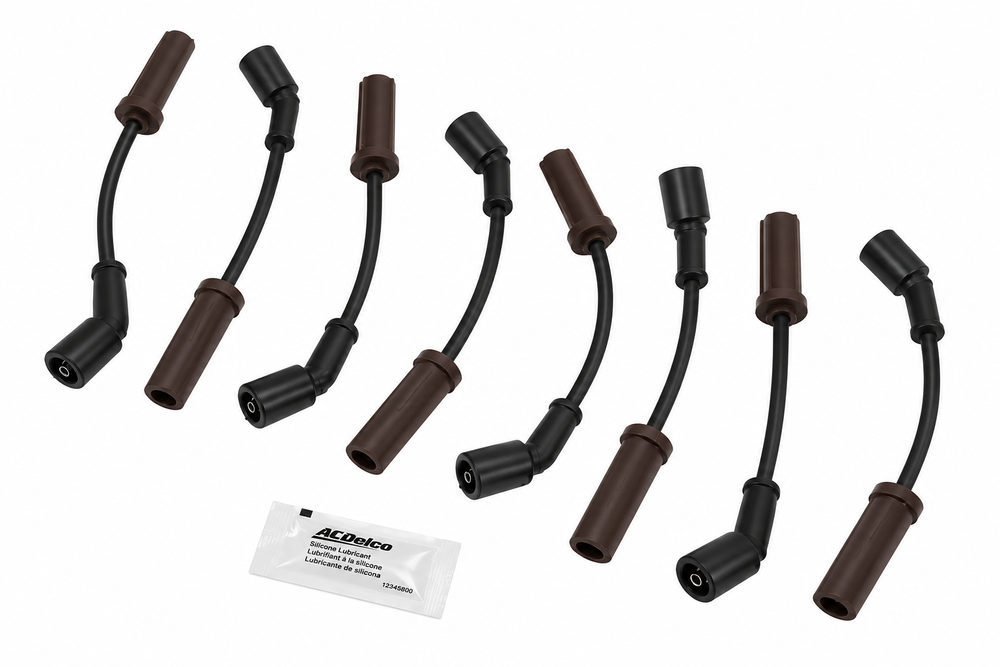 ACDelco 19417606 GM Genuine Parts Spark Plug Wire Kit – Delphi Coil