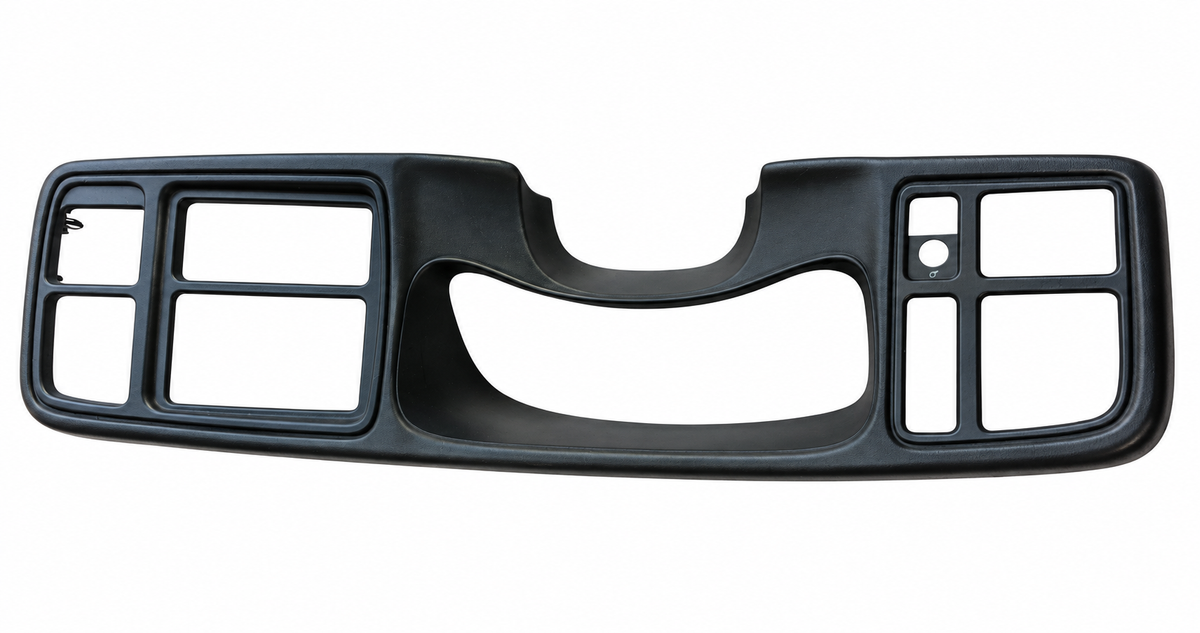 2003–2007 Classic Silverado / Sierra Double-DIN Dash Bezel – Dark Gray