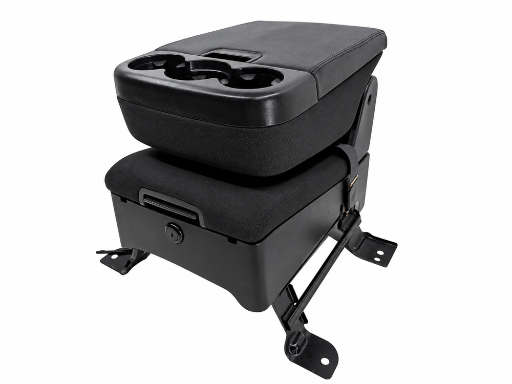 2007–2013 Silverado / Sierra Center Jump Seat Console with Cup Holders – Black