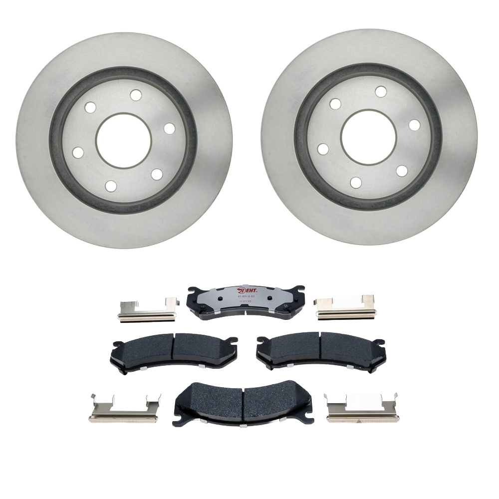 GMT800 1500 Front Pad & Rotor Kit — Chevrolet Silverado / GMC Sierra