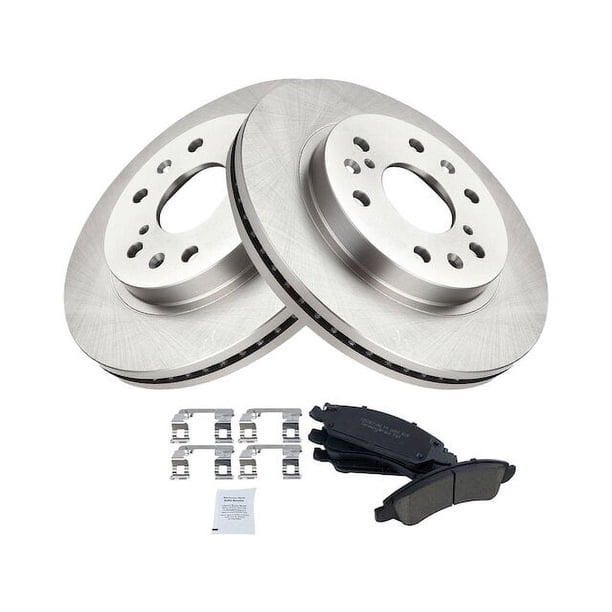 GMT900 1500 Front Pad & Rotor Kit - Rear Drum Truck — Chevrolet Silverado / GMC Sierra