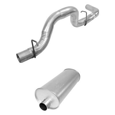 GMT800 Muffler & Tailpipe Assembly — Chevrolet Silverado / GMC Sierra